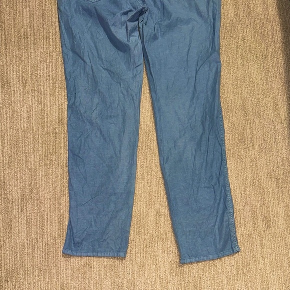 Faherty Blue Pants Men’s Size 42 Stretch Cotton Linen - Picture 8 of 13